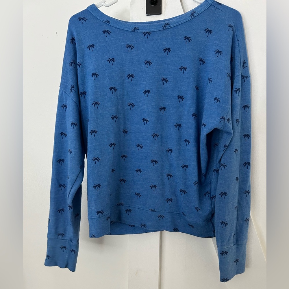 Sundry Palm Crewneck Pullover